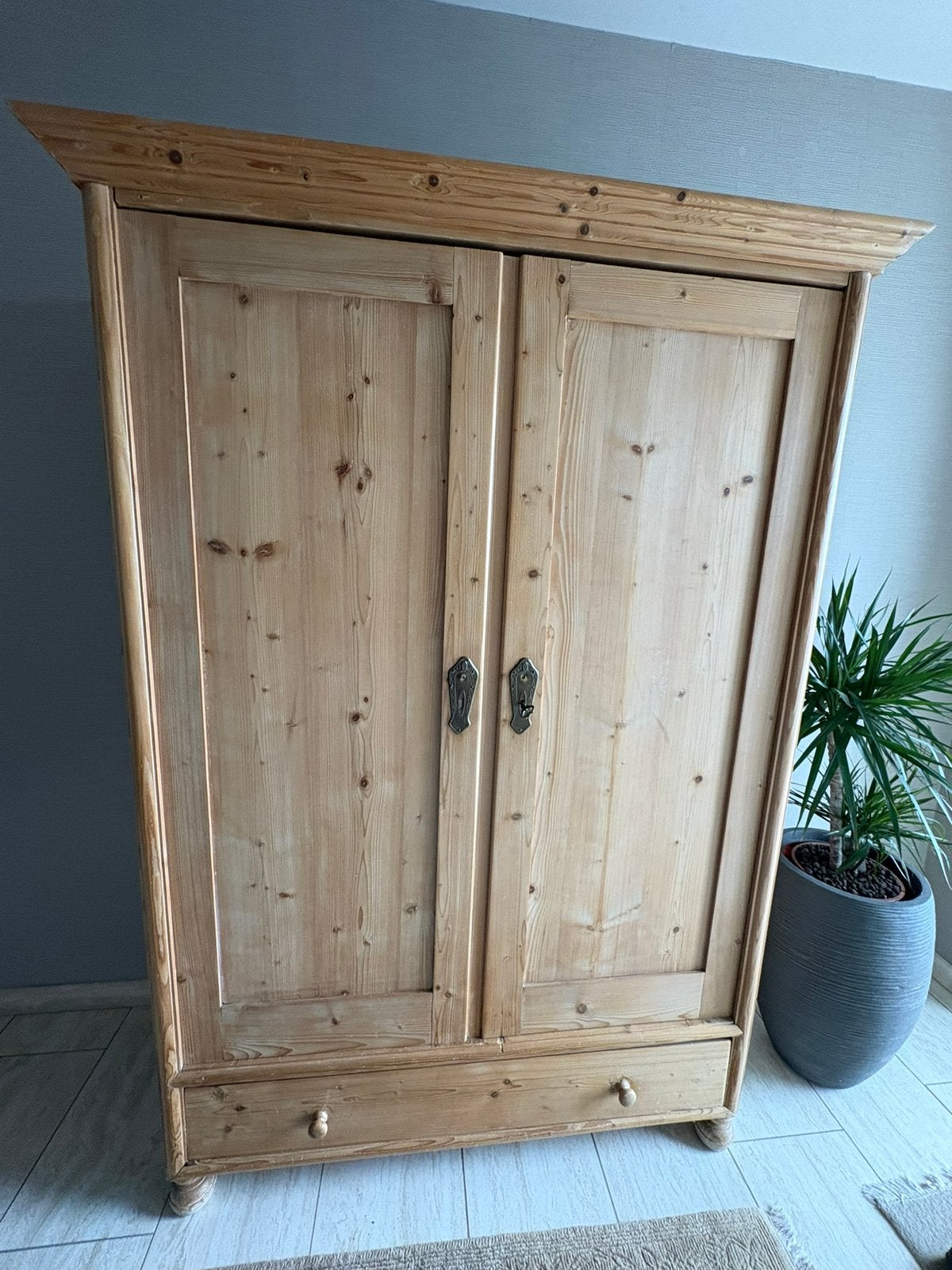 Hallkast dennenhout, Antiek en Kunst, Antiek | Meubels | Kasten, Ophalen