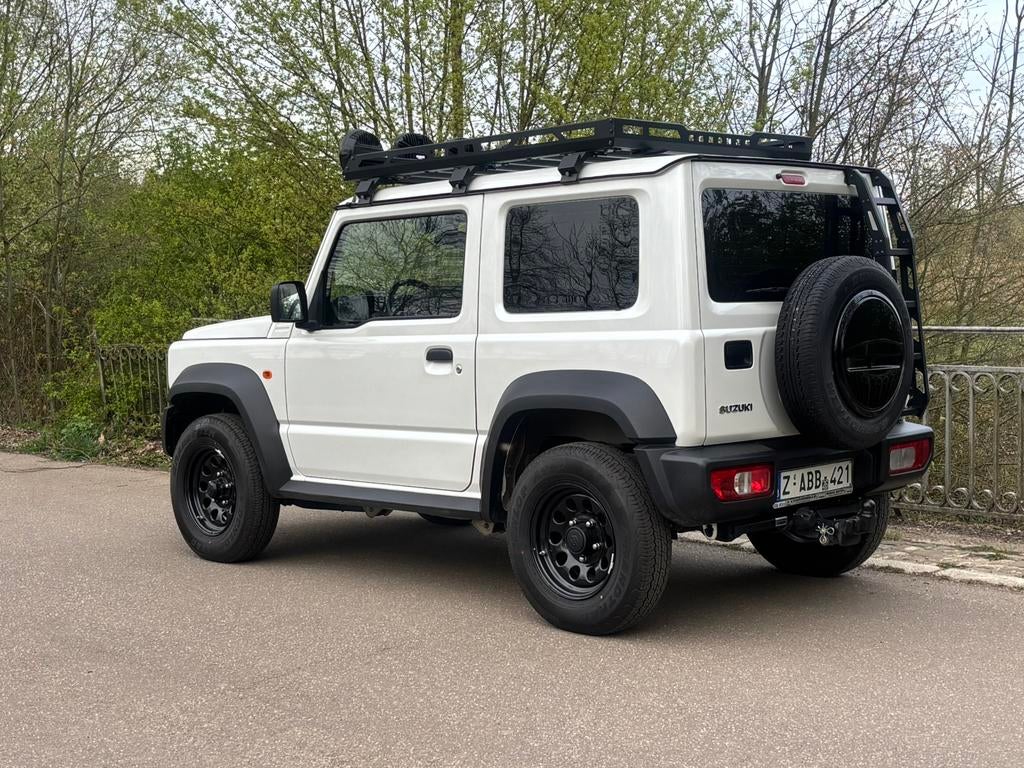 Suzuki Jimny HJ, blanc 2024, galerie de toit, projecteurs..., 75 kW, Entreprise, Boîte manuelle, Entretenue par le concessionnaire