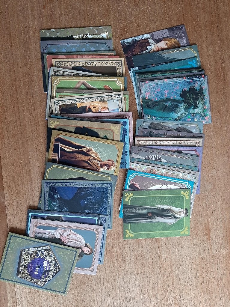 Trading cards panini Harry Potter, Ophalen of Verzenden, Zo goed als nieuw, Overige typen