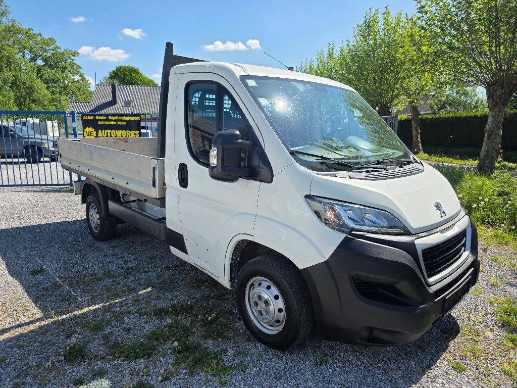PEUGEOT BOXER VASTE KIPPER MAXI*DE AANKONDIGI ALSTUBLIEFT?, Voorwielaandrijving, Stof, Euro 6, 4 cilinders