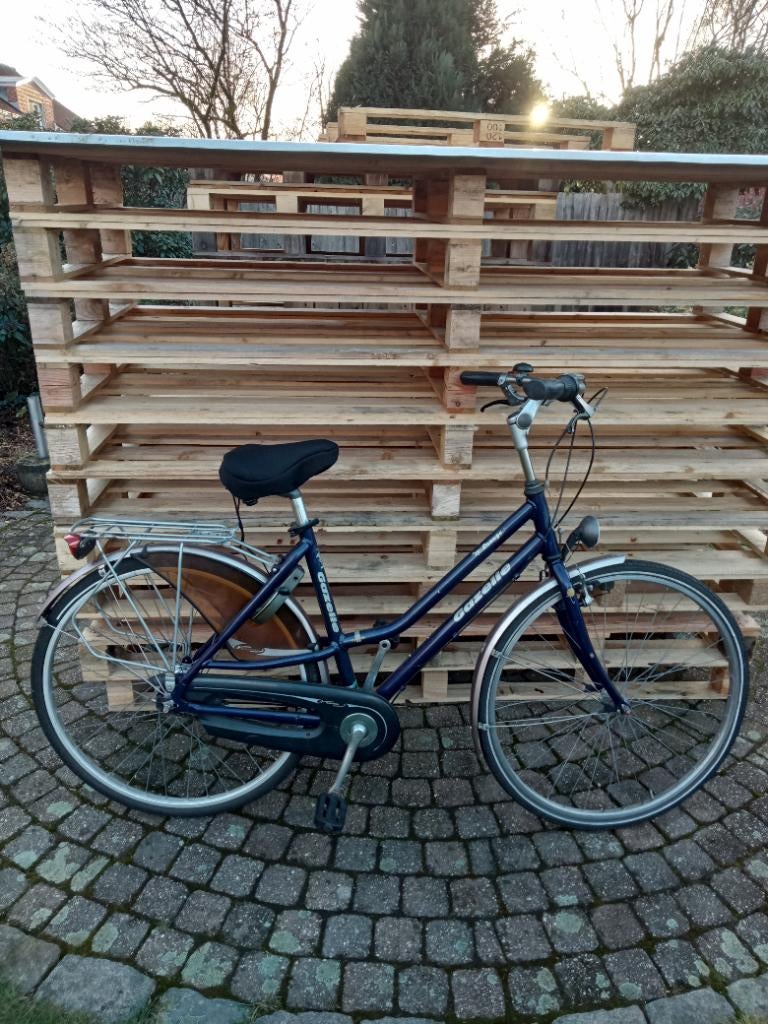 Damesfiets gazelle Orange, Fietsen en Brommers, Ophalen, Gebruikt, Gazelle, Versnellingen