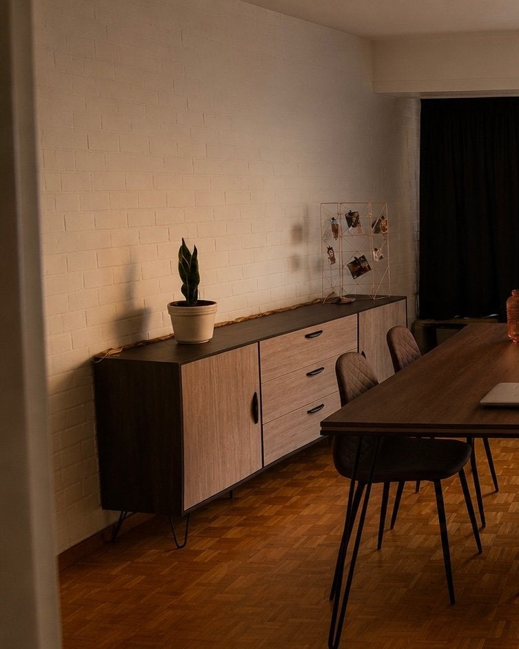 Dressoir, Ophalen, Met lade(s), 200 cm of meer, 50 tot 75 cm