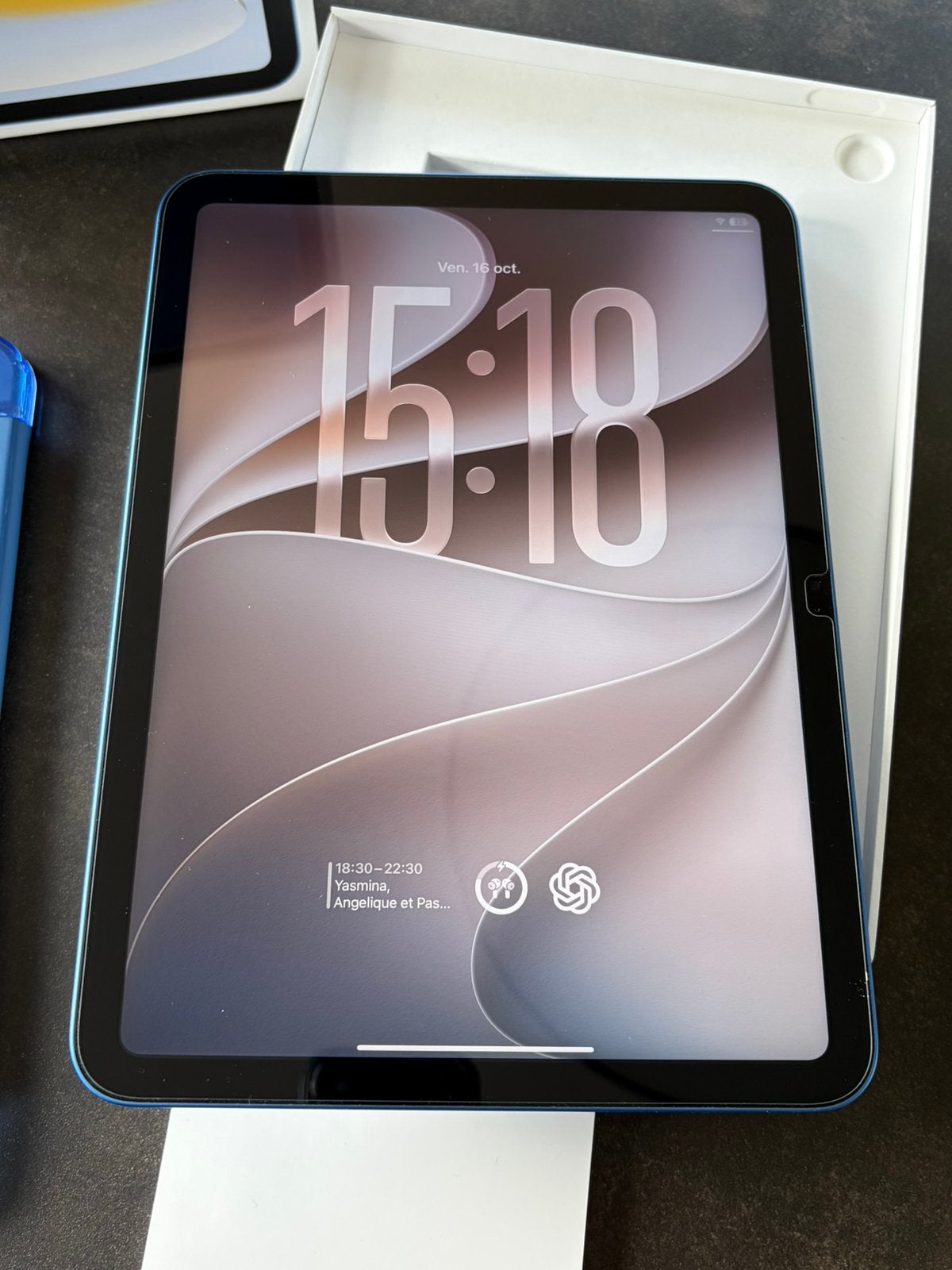 Apple iPad 11” (A16) – 128 Go – Wi-Fi – Bleu – Comme neuf, Ophalen of Verzenden, Zo goed als nieuw, Blauw