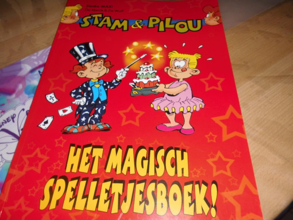 NIEUW Stam & Pilou spelletjesboek, Kinderen en Baby's, Speelgoed | Educatief en Creatief, Ophalen of Verzenden, Nieuw, Taal en Lezen