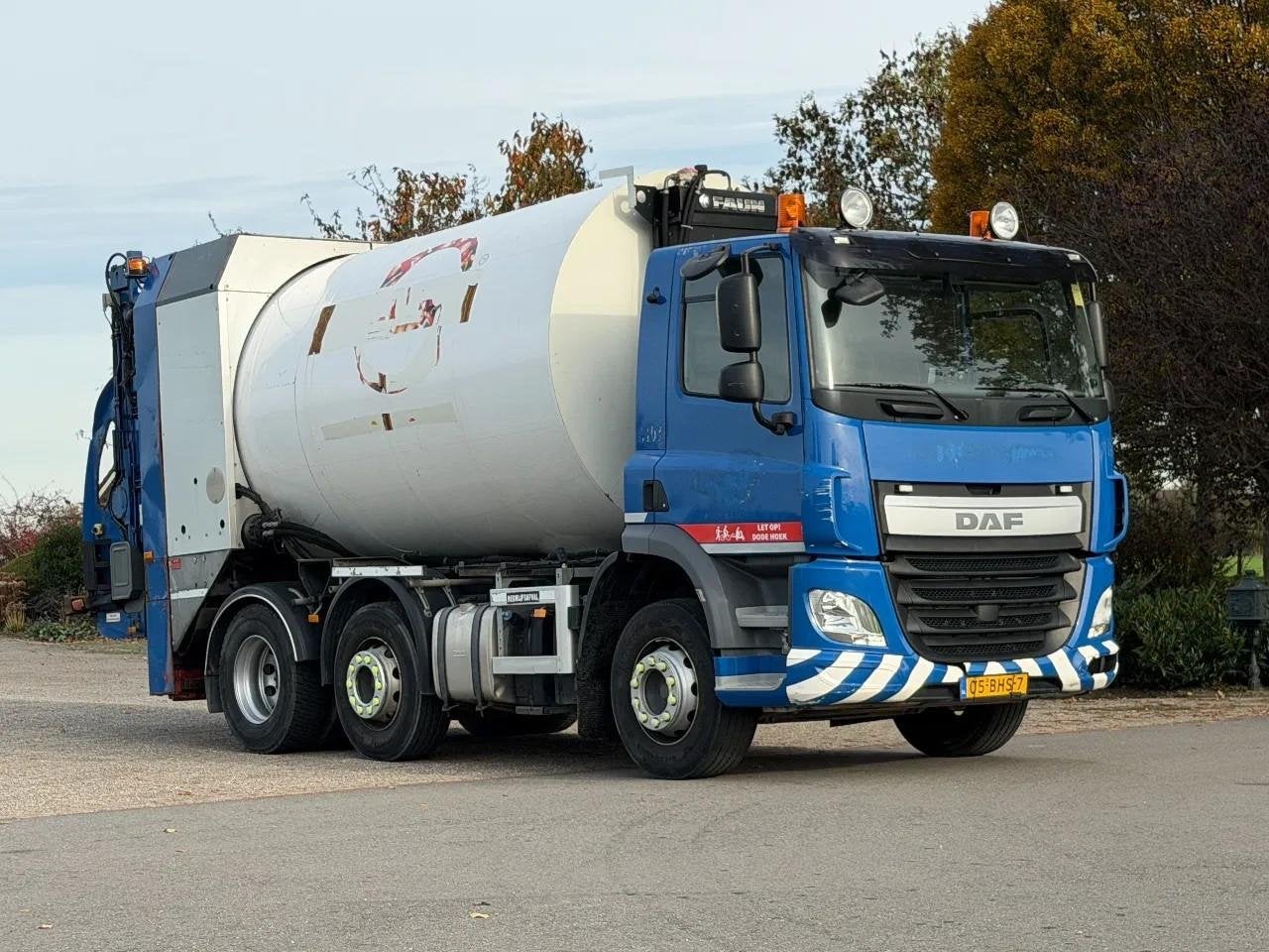 DAF CF 290 CHARGEUR FAUNE VARIOPRESS/TERBERG ! DK1091, Autos, Achat, Euro 6, Entreprise, Autres couleurs