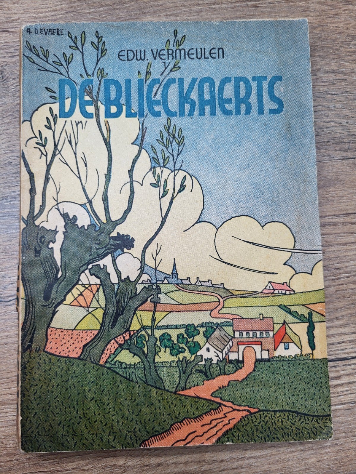 Edward Vermeulen - De Blieckaerts, Boeken, Ophalen of Verzenden, Gelezen