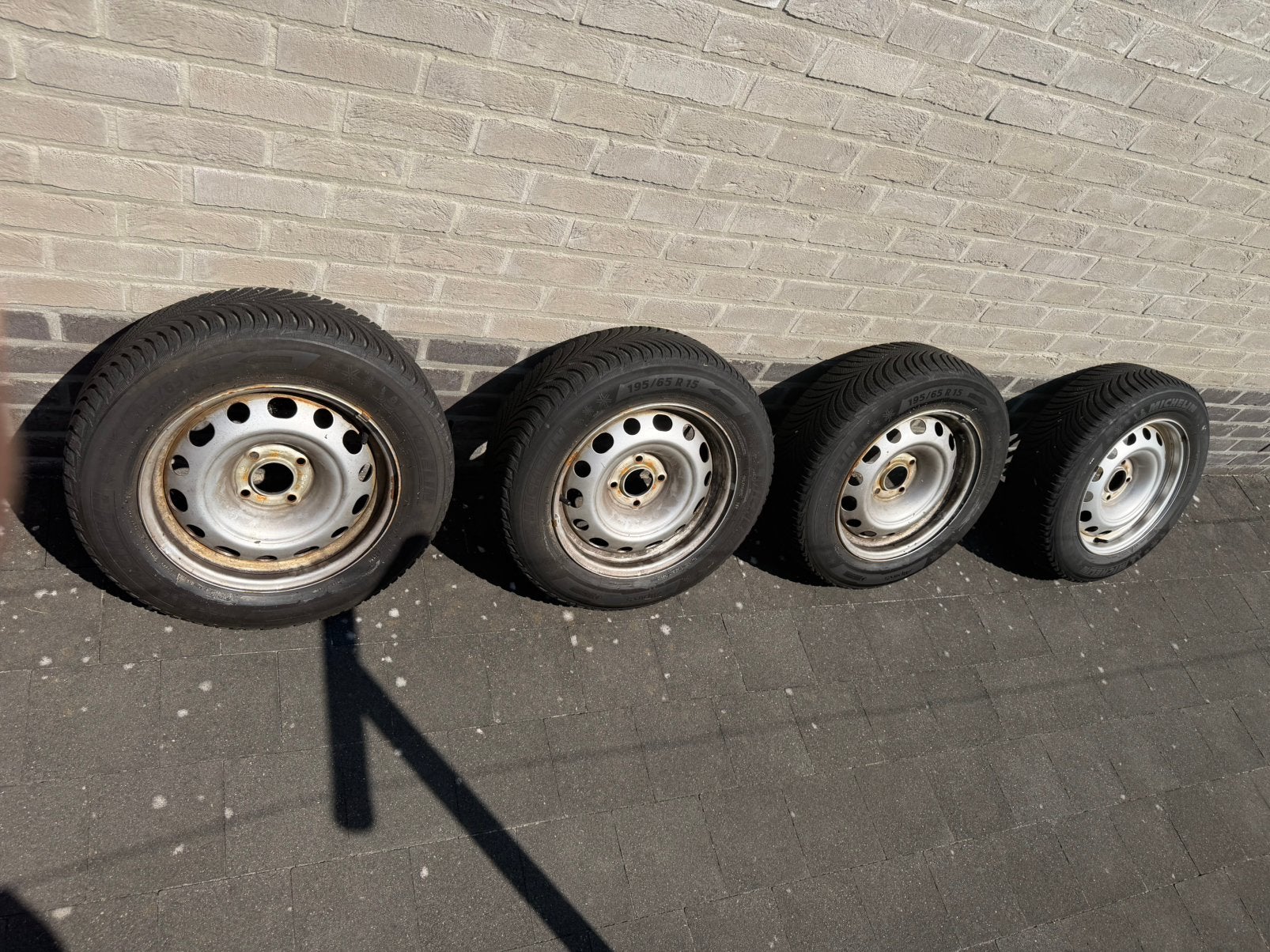 Velgen en banden citroen berlingo, Auto-onderdelen, Ophalen, Winterbanden, Band(en)