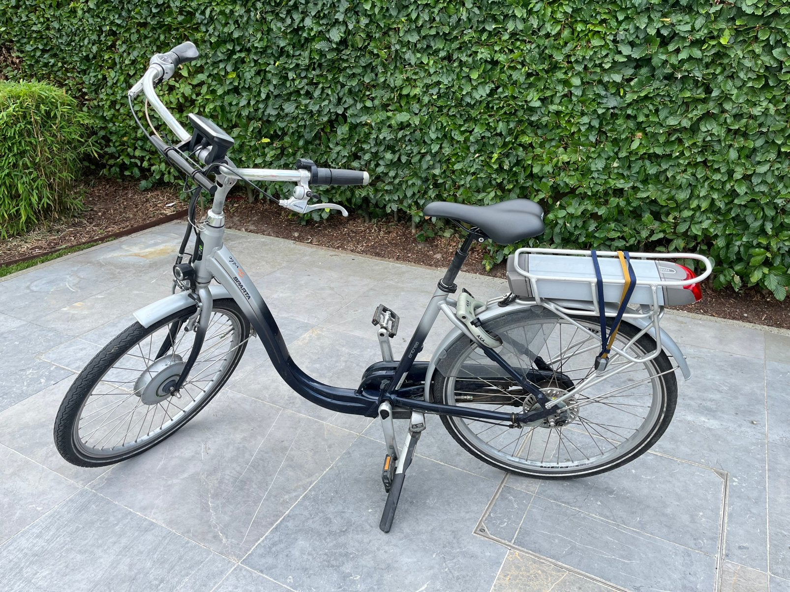 Elektrische fiets sparta lage instap, Sparta, Moins de 47 cm, 50 km par batterie ou plus, Enlèvement