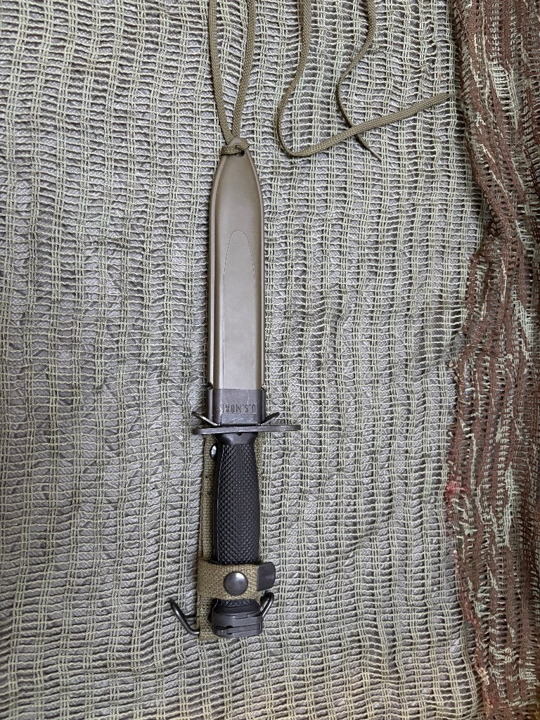BAÏONNETTE US M7 - FABRICATION ALLEMANDE EICKHORN, Envoi, Armée de terre, Couteau ou Poignard
