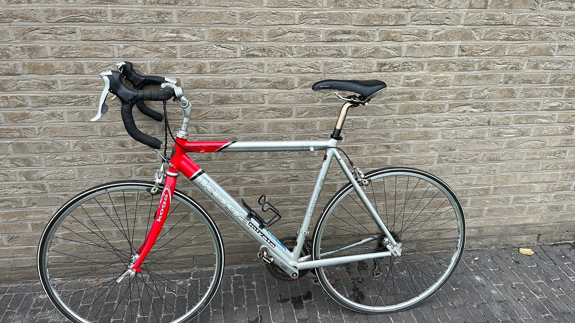 Koersfiets Koga Miyata framemaat 56, Ophalen, 28 inch, 10 tot 15 versnellingen, Velgrem