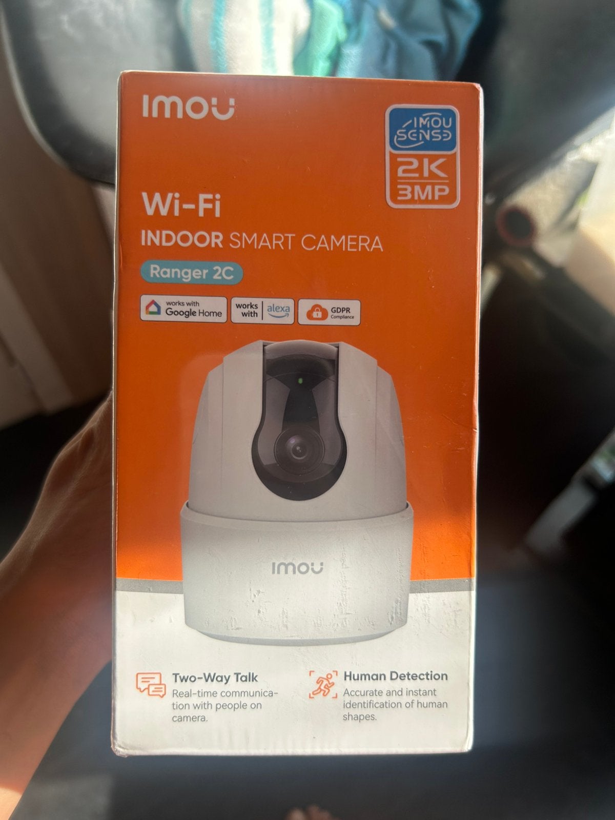 Imou wifi indoor smart camera ranger 2C, TV, Hi-fi & Vidéo, Caméras de surveillance, Enlèvement ou Envoi, Neuf, Caméra extérieure