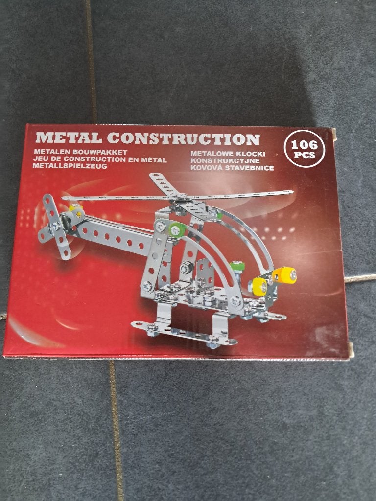 Metaalbouwpakket helikopter, Ophalen, Nieuw, Bouwen