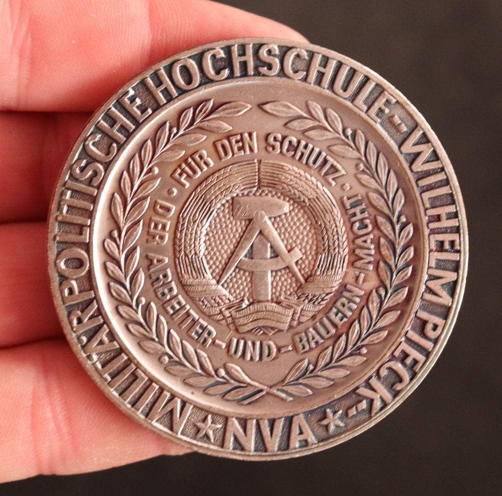 Bronzen penning uit de DDR, Ophalen of Verzenden