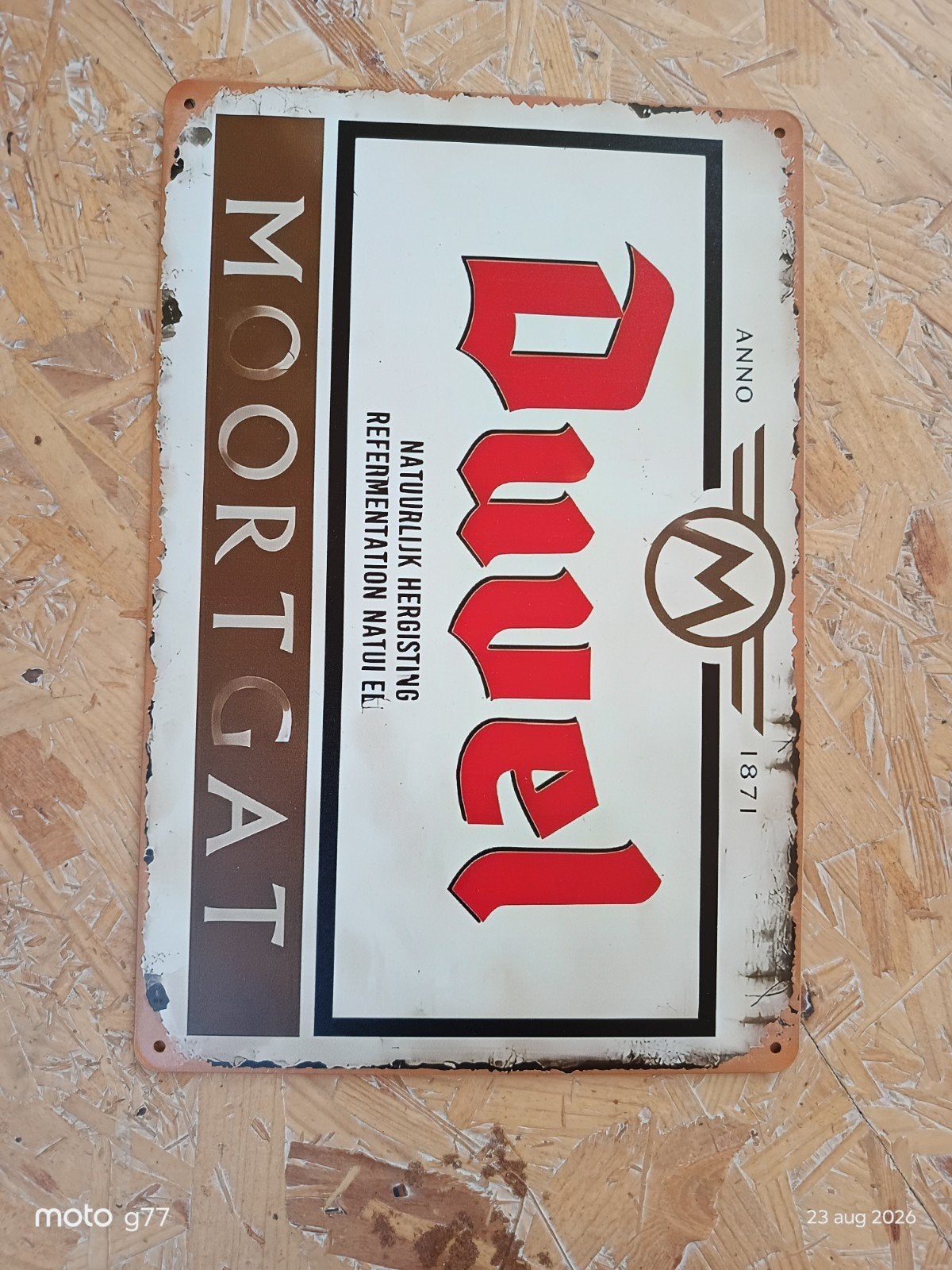 duvel bord, Verzamelen, Ophalen, Duvel