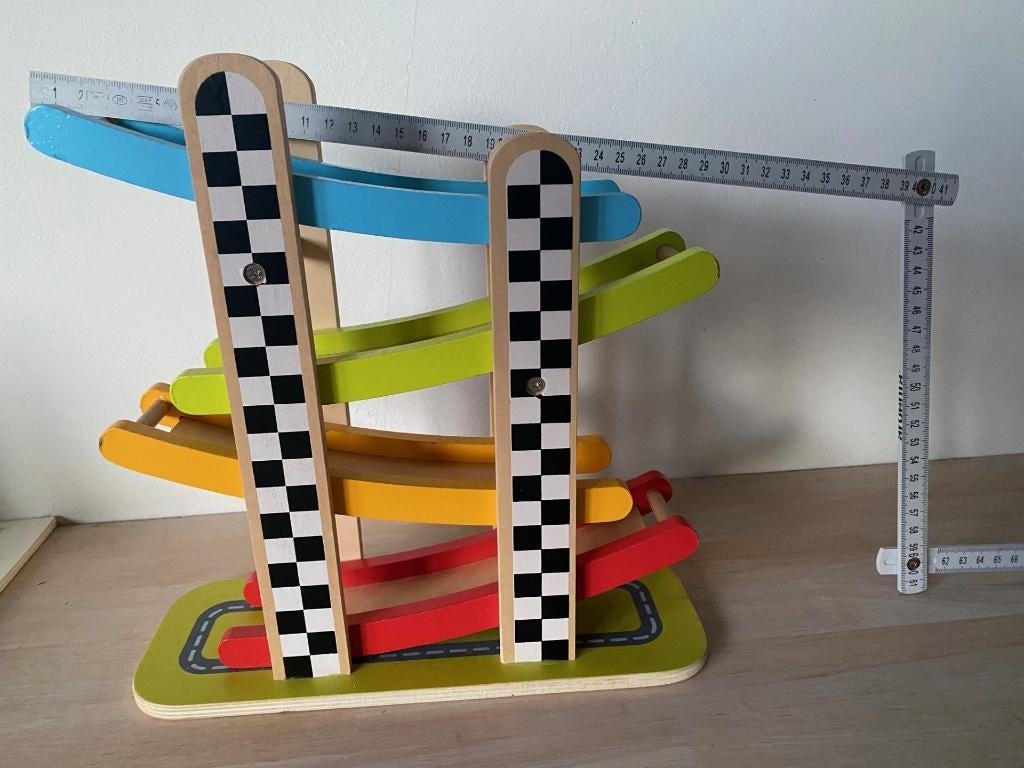 jeux piste voiture en bois, Enlèvement ou Envoi, Comme neuf
