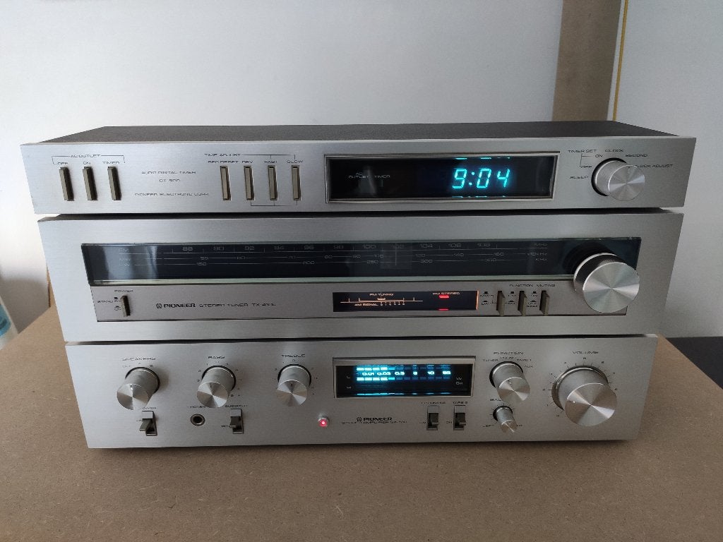 Amplificateur Pioneer SA 510 + DT 500 + ligne bleue TX-410L, TV, Hi-fi & Vidéo, Amplificateurs & Ampli-syntoniseurs, Utilisé, Stéréo