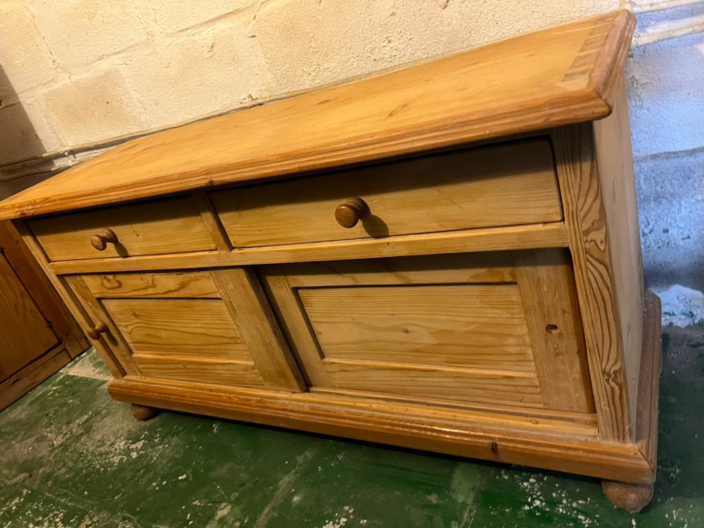 Armoire basse à vendre, Enlèvement, Utilisé, Pin