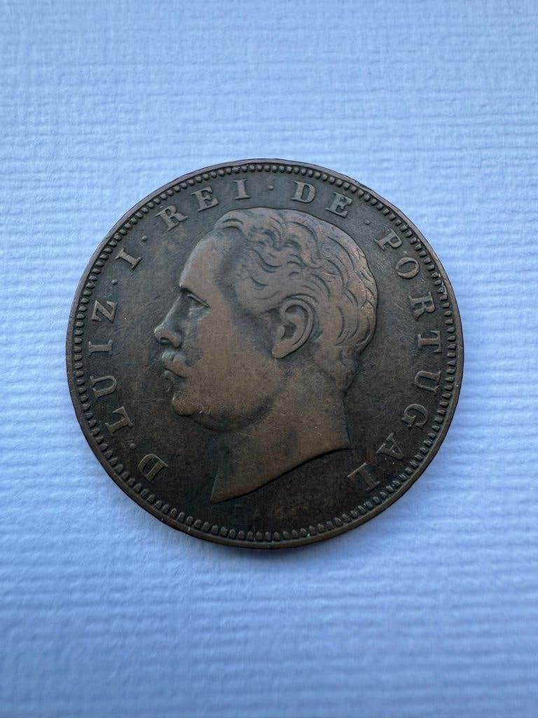 Portugal - 10 Reis 1883, Enlèvement ou Envoi, Autres pays, Monnaie en vrac