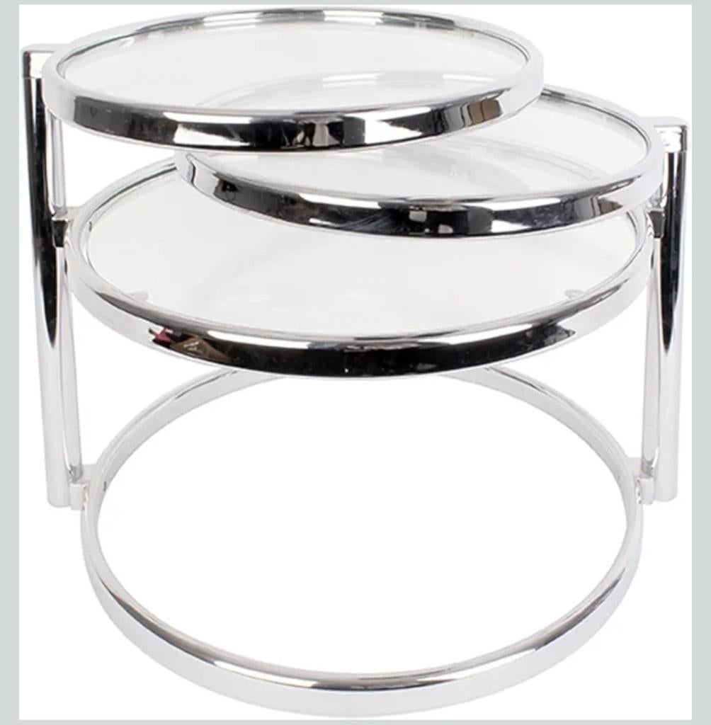 Table basse 3 plateaux, Huis en Inrichting, Ophalen, Minder dan 45 cm, Minder dan 55 cm, Design