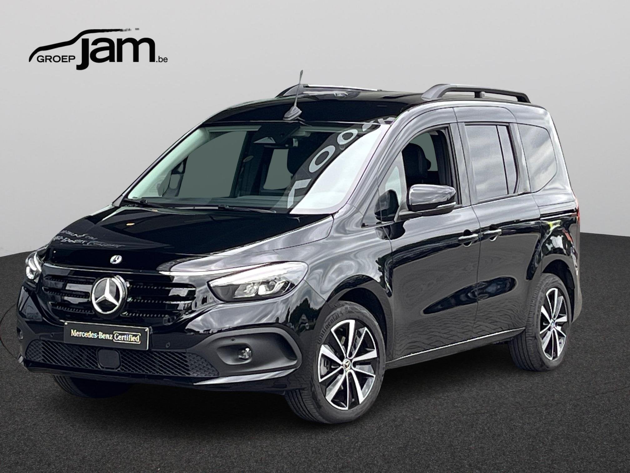 Mercedes-Benz EQT 200 L2 Advanced Plus, Auto's, Gebruikt, Cruise Control, 150 min, Zwart
