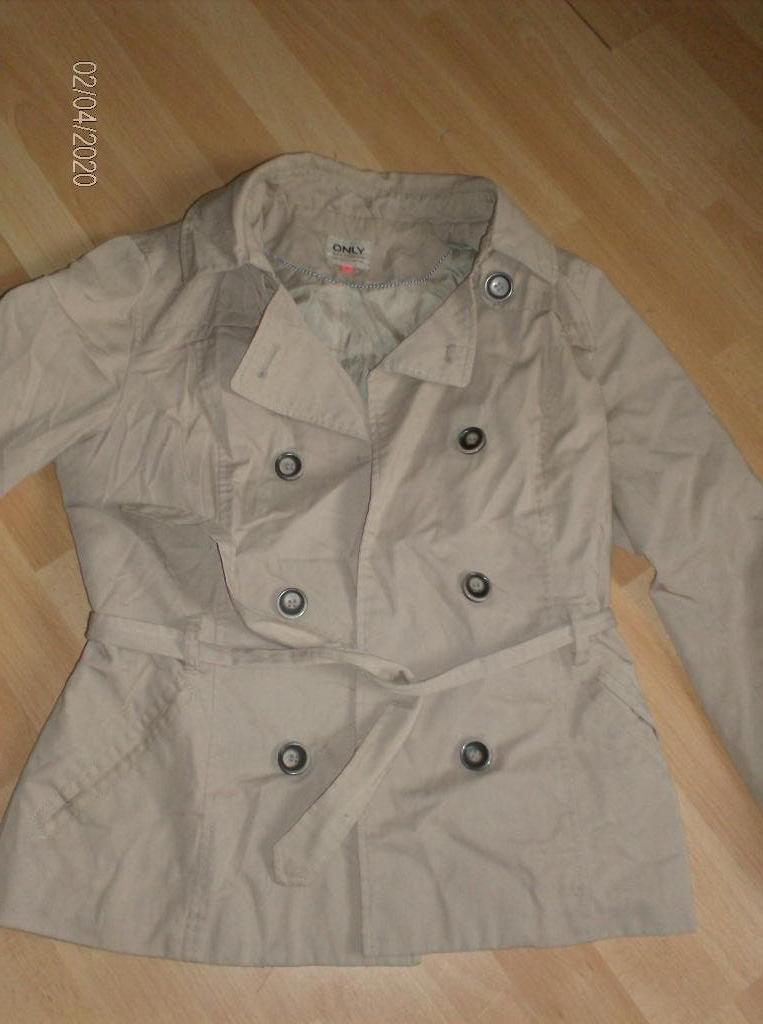 Jas beige merk only – maat m, Kleding | Dames, Maat 38/40 (M), Only, Beige, Ophalen of Verzenden