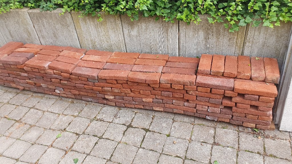 Rode Gevelsteen Nieuw, Ophalen, Nieuw, Bakstenen