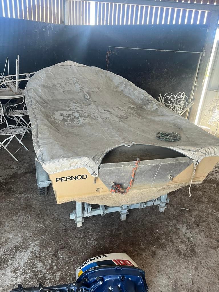 Boot, Watersport en Boten, Motorboten en Motorjachten, Ophalen, Gebruikt