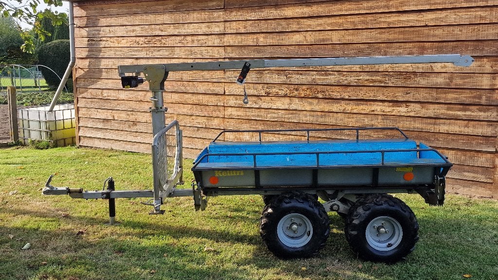 aanhangwagen bosbouw, Ophalen, Voertuig of Aanhanger