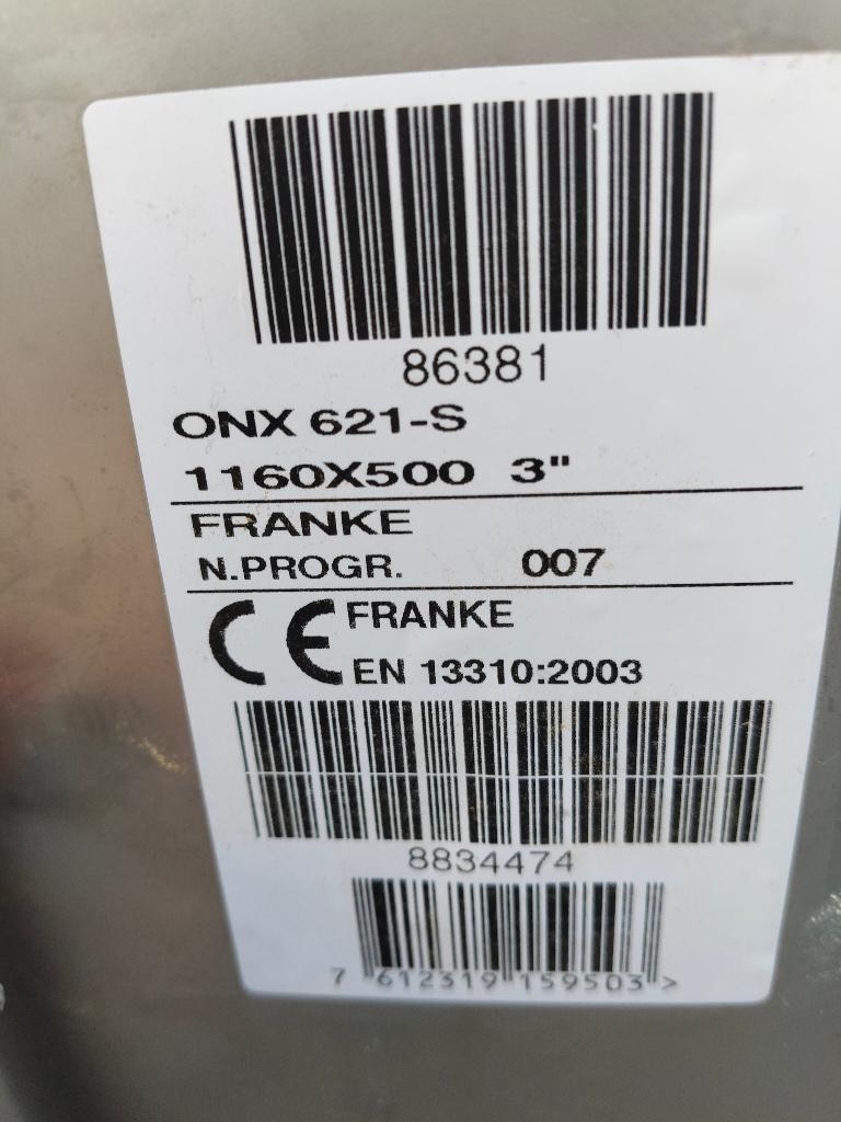 inox spoelbak, Huis en Inrichting, Keuken | Keukenelementen, Ophalen, Gebruikt