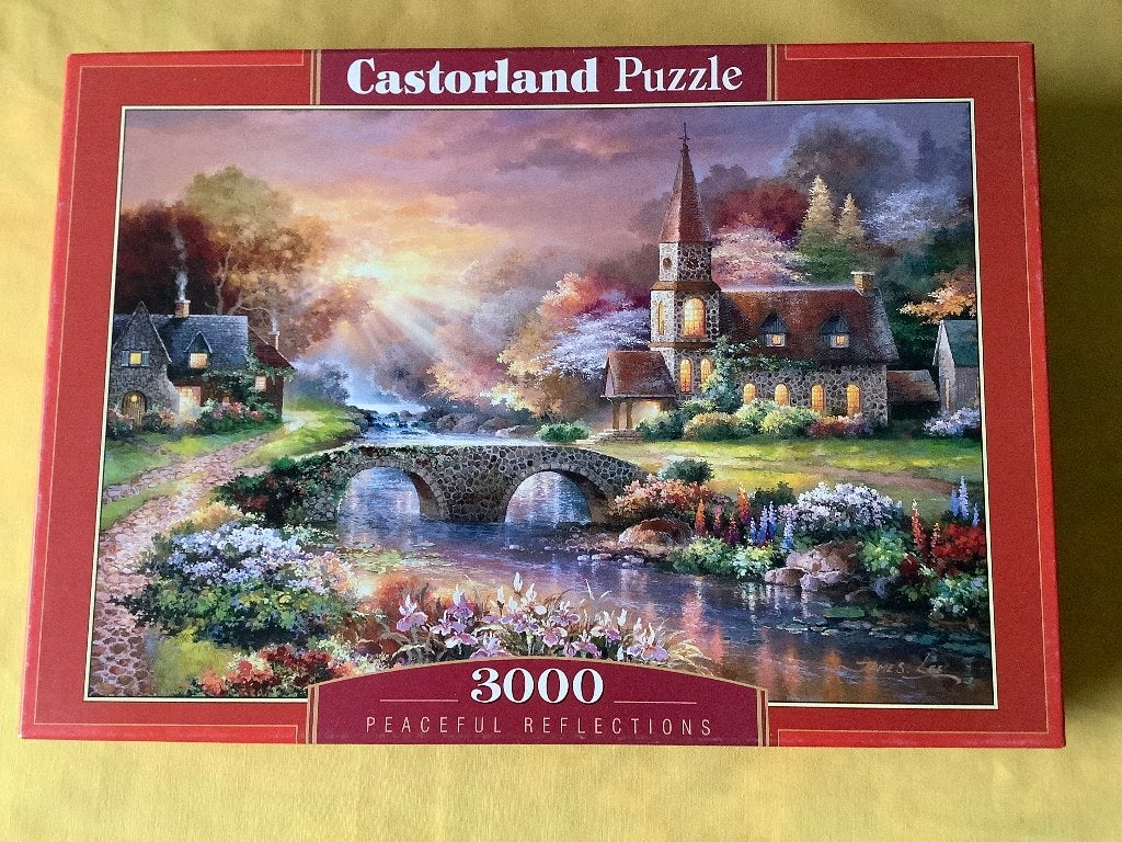 Puzzel 3000 stukken castorland, Ophalen, Gebruikt