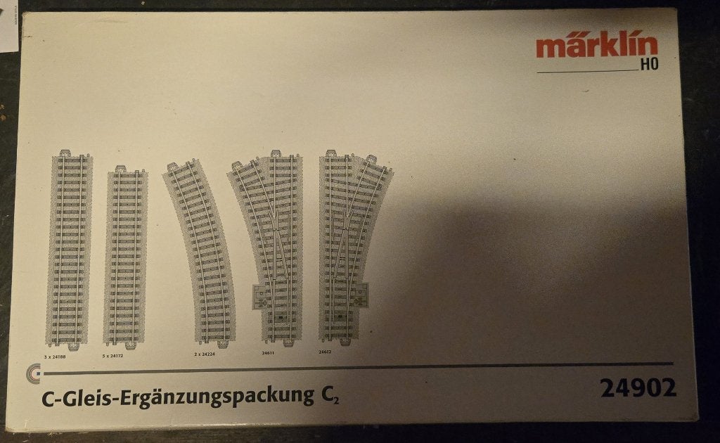 Marklin Extension Set C² 24902, Enlèvement ou Envoi, Comme neuf, Rails, Märklin