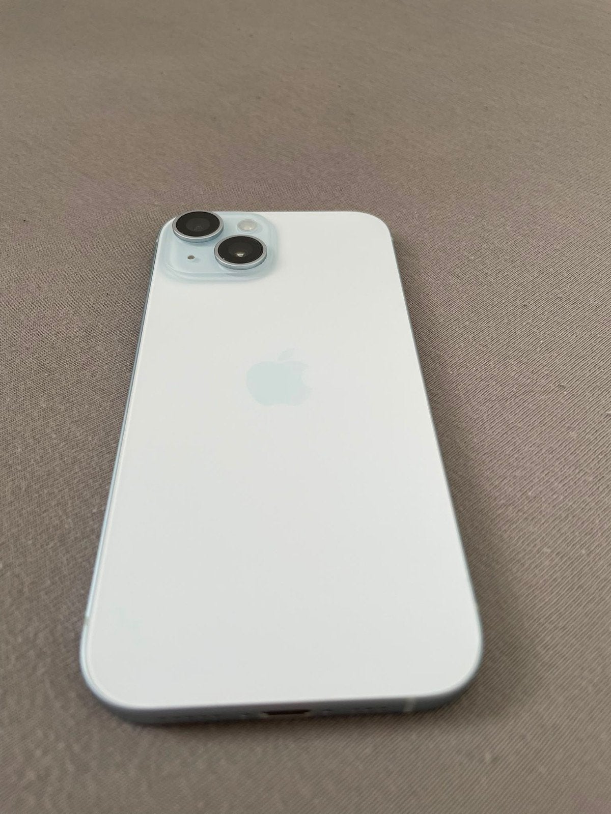 iPhone 15 128GB Blauw – Als Nieuw (100% Originele Apple Batt, Télécoms, Téléphonie mobile | Apple iPhone, Enlèvement, Bleu, IPhone 15
