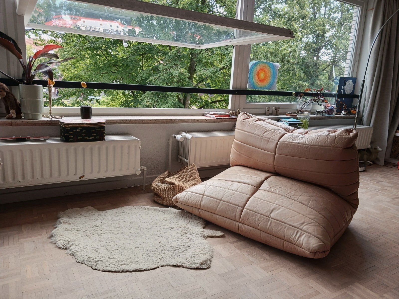 Ligne Roset Togo stijl fauteuil FURNIFIED, Ophalen, Gebruikt, Eenpersoons, Modern, Bohemian,  Skandinavian