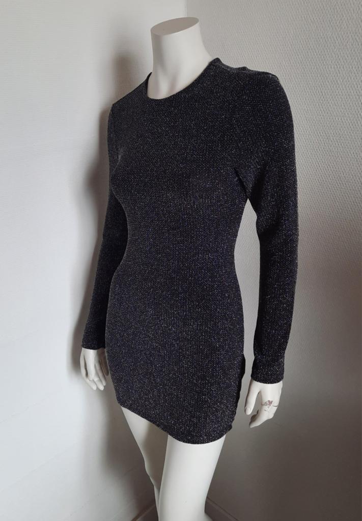Glitter jurk "M", Kleding | Dames, Jurken, Maat 38/40 (M), Ophalen of Verzenden, Zo goed als nieuw, Boven de knie