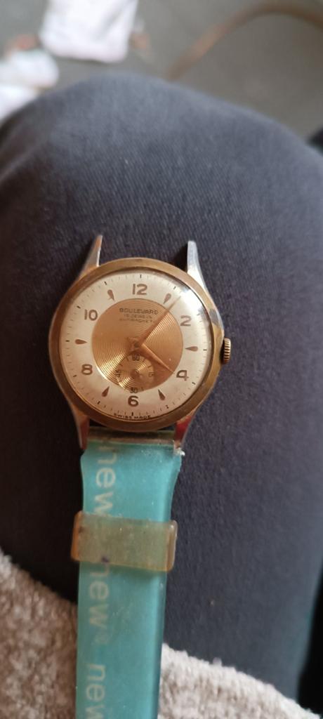 Vintage Swiss Made horloge,, Ophalen