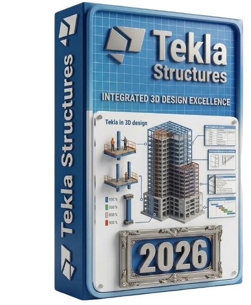 Tekla Structures 2026, Informatique & Logiciels, Enlèvement, Neuf, Windows