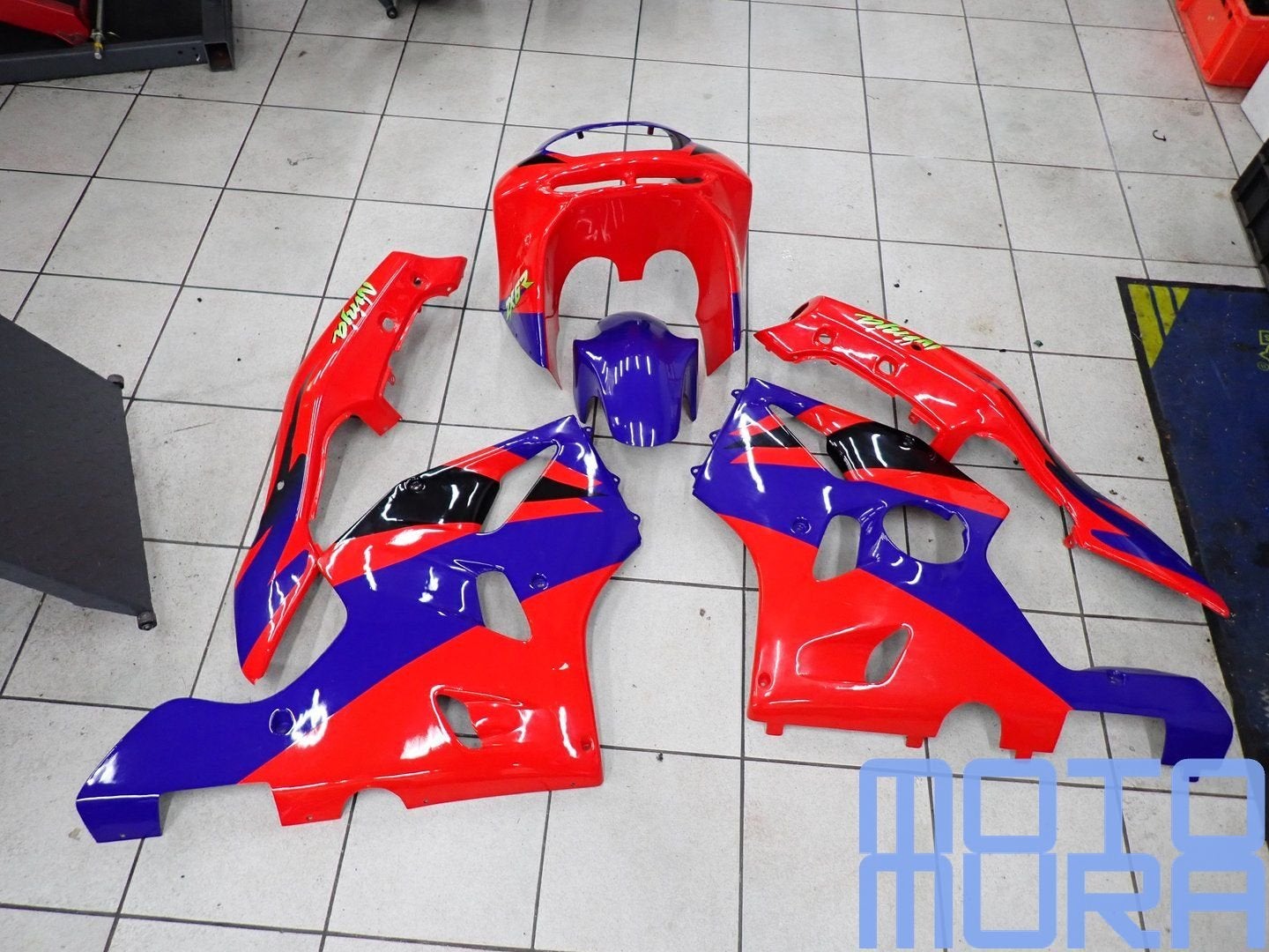 Kawasaki ZX6R 1995 - 1997 kappenset kuipset kap kuipdeel kui, Gebruikt, -, -, Ophalen of Verzenden