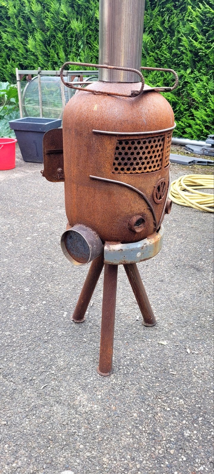VW houtkachel, Tuin en Terras, Ophalen
