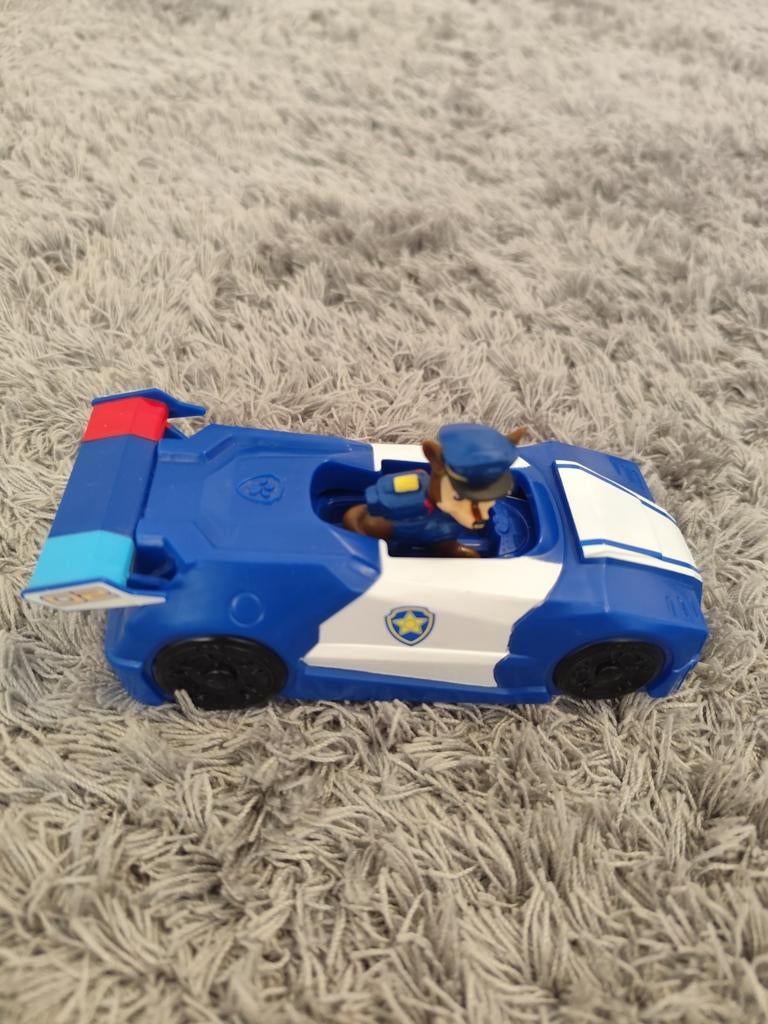 Paw Patrol Chase, 2in1, auto en moto, Ophalen of Verzenden, Zo goed als nieuw