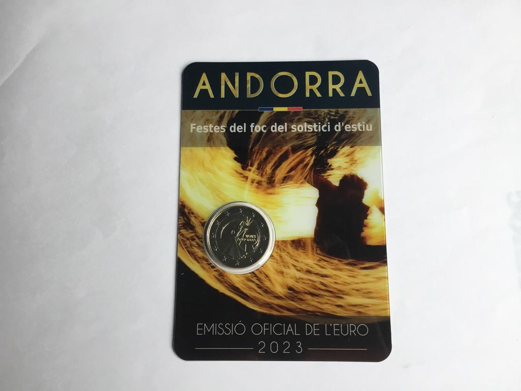 Allerlei euromunten Andorra, Ophalen of Verzenden