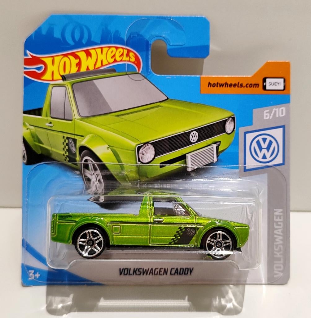 Hot Wheels Volkswagen Caddy Groen Metallic (2019) Zeldzaam!, Ophalen of Verzenden