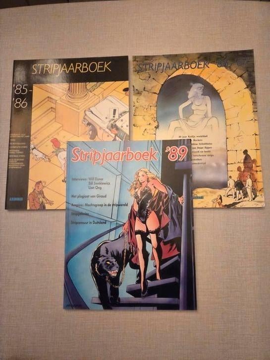 3 x Stripjaarboek, 1ste drukken., Nieuw, Ophalen of Verzenden, Arboris, Meerdere stripboeken