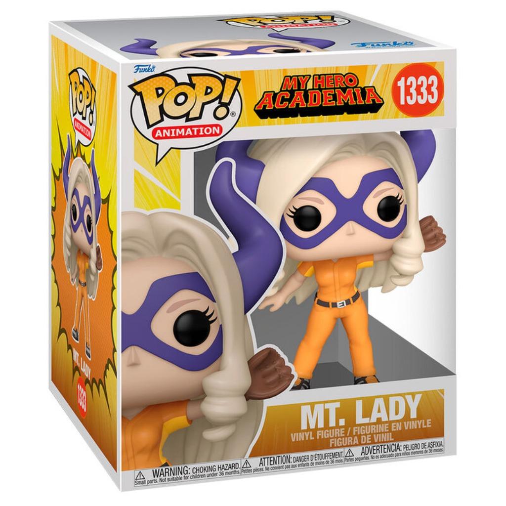 Super Funko POP My Hero Academia League Baseball - MT. Lady, Collections, Jouets miniatures, Neuf, Enlèvement ou Envoi