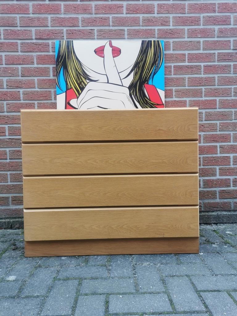 Vintage ladenkast W&B Mobler made in Denemarken, Ophalen of Verzenden, Zo goed als nieuw
