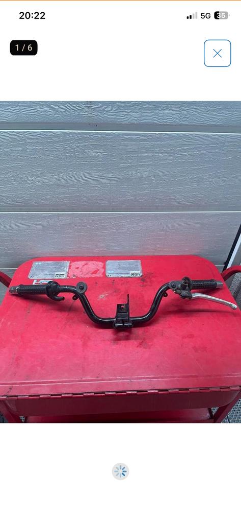 Piaggio hexagone - volant complet + haltères, Envoi, Bloc