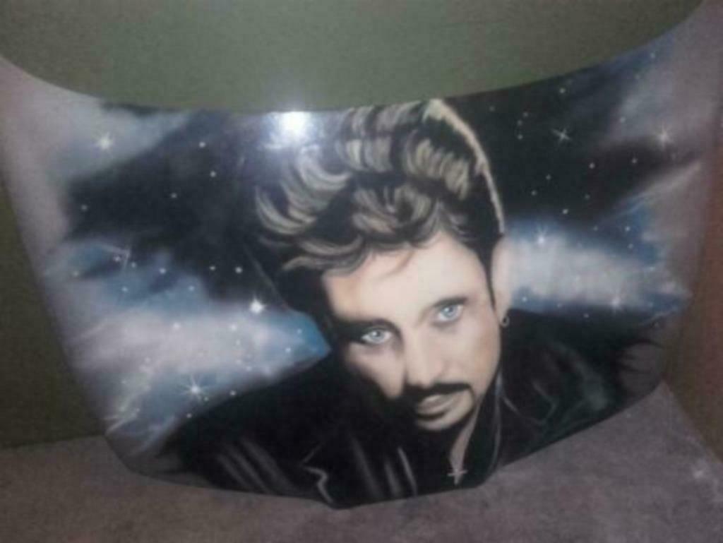 capot voiture johnny hallyday, Enlèvement, Utilisé