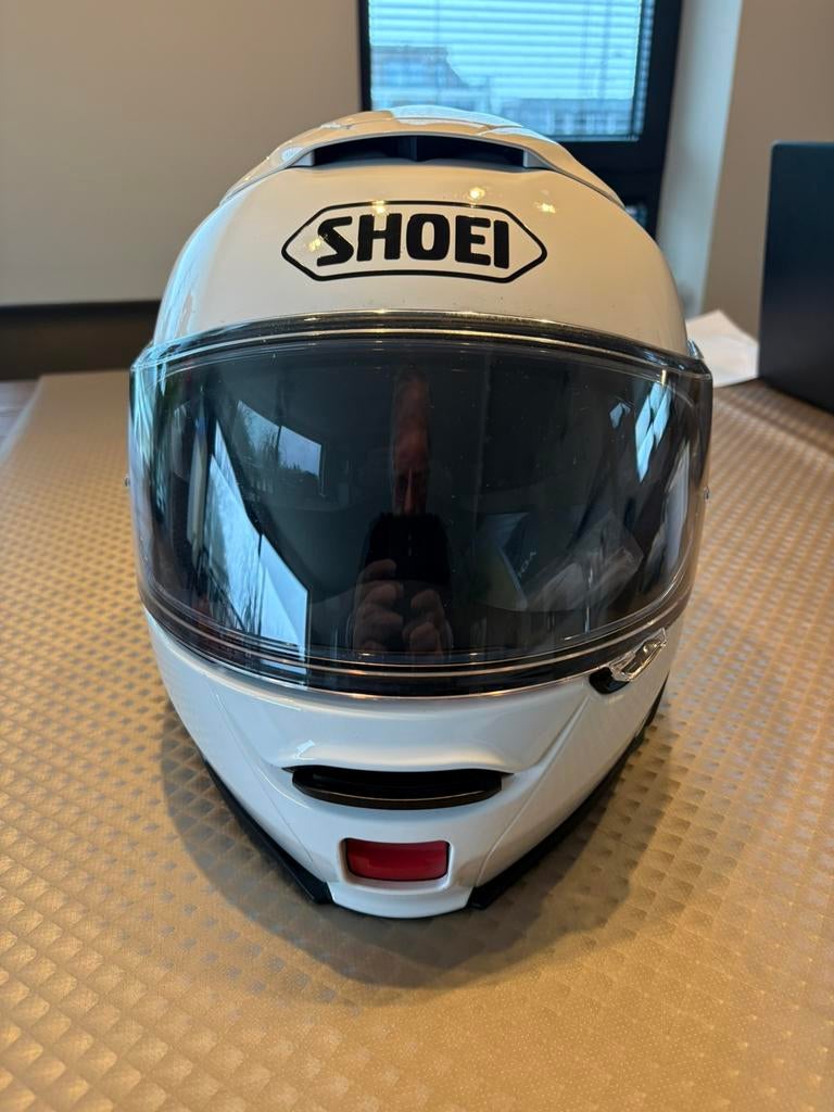Shoei motorhelm wit, Motoren, Ophalen, Shoei