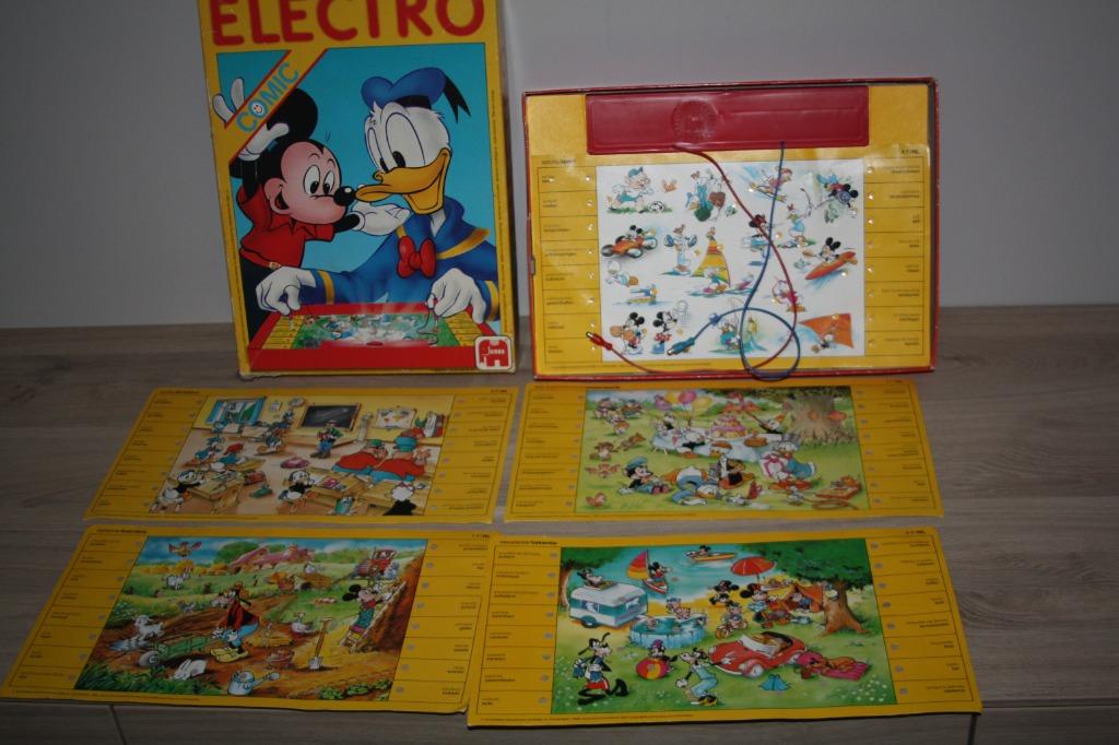 Disney , Jumbo Electro Comic , spel , mooie staat, 1983, Ophalen of Verzenden, Mickey Mouse, Gebruikt, Overige typen