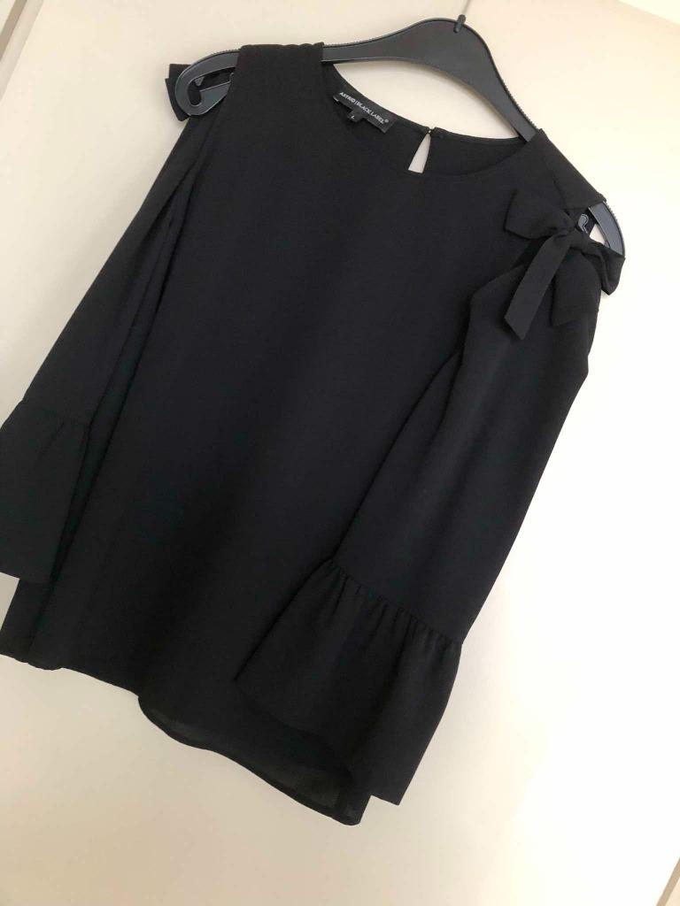 Zwart bloesje Astrid Black Label-Maat L-Open op de schouders, Kleding | Dames, Astrid black label, Verzenden, Nieuw, Zwart