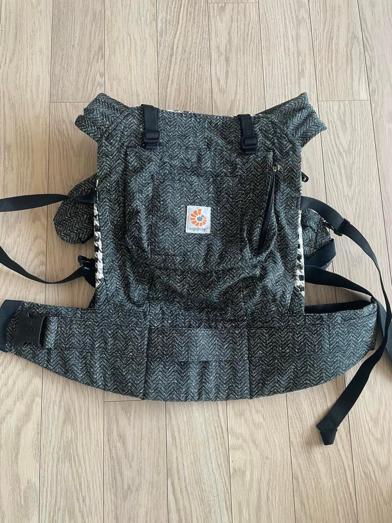 Ergobaby Draagzak Original Black Twill, Kinderen en Baby's, Ophalen of Verzenden, Draagzak